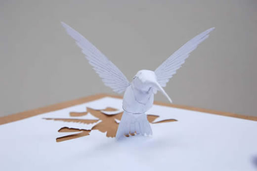 paper art by Peter Callesen