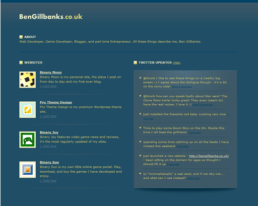 bengillbanks.co.uk screenshot