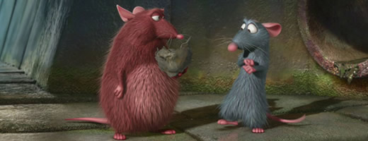 Ratatouille - Emile and Remy