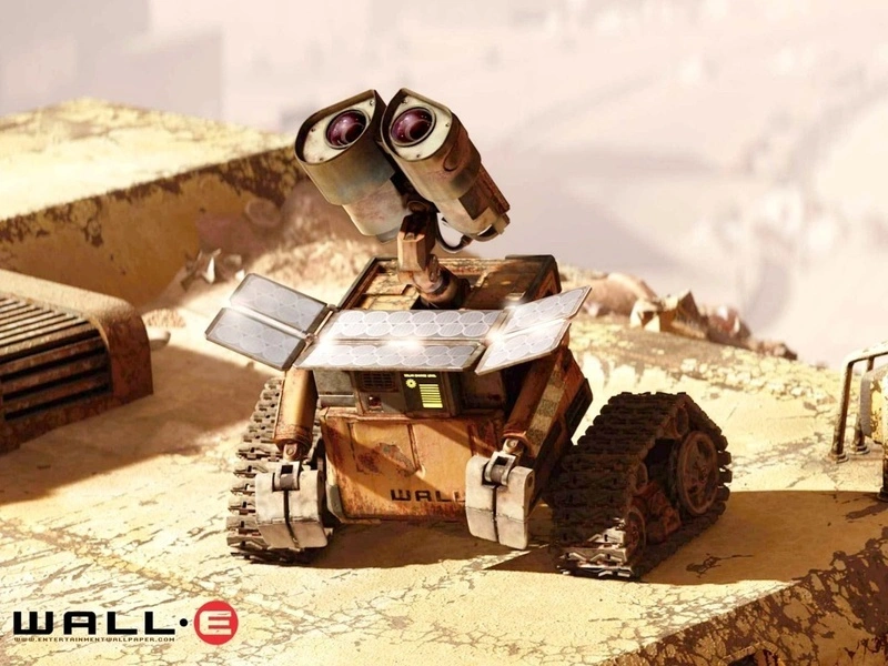 Wall-E Recharging Wallpaper