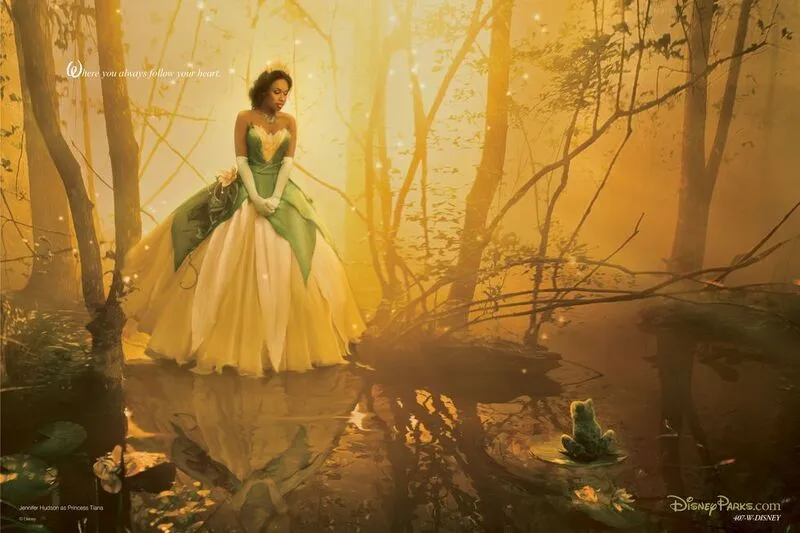 Jennifer Hudson as Tiana from The Princess and the Frog