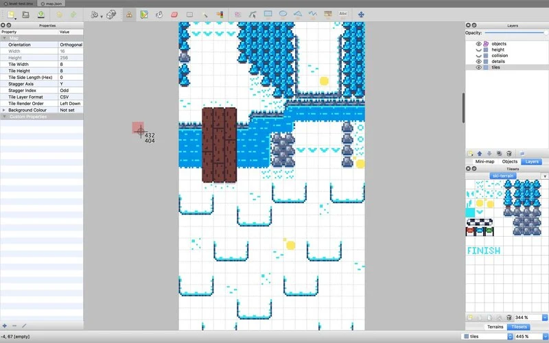 Pixel Peak Level being Edited