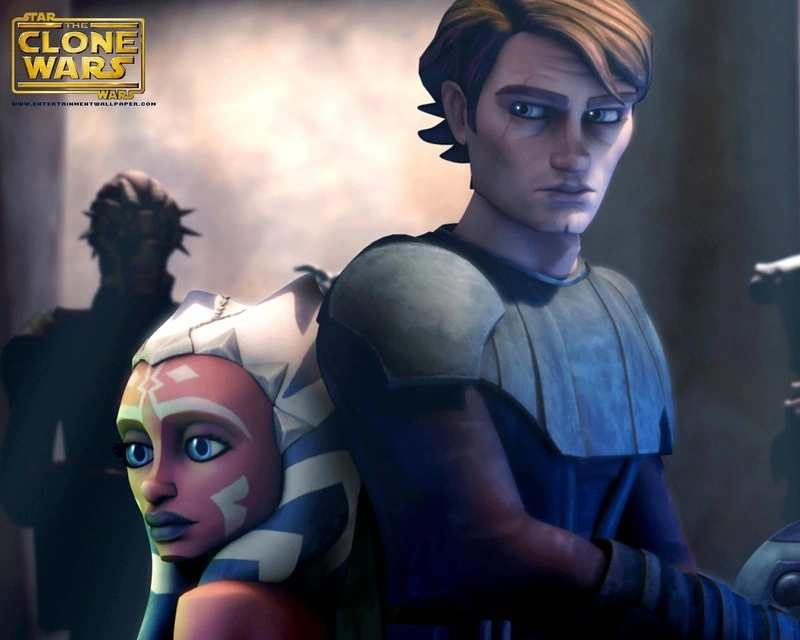 Anakin and Ahsoka Star Wars Wallpaper