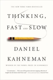 Book cover for Thinking, Fast and Slow