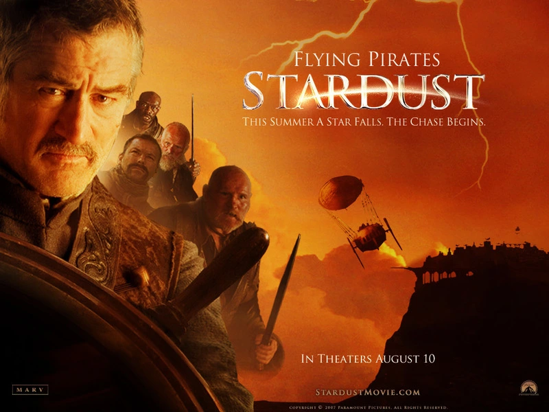 Robert De Niro as Captain Shakespeare - Stardust Wallpaper