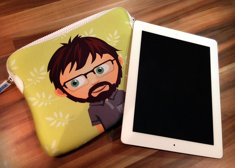 Caseable Personalized iPad Sleeve