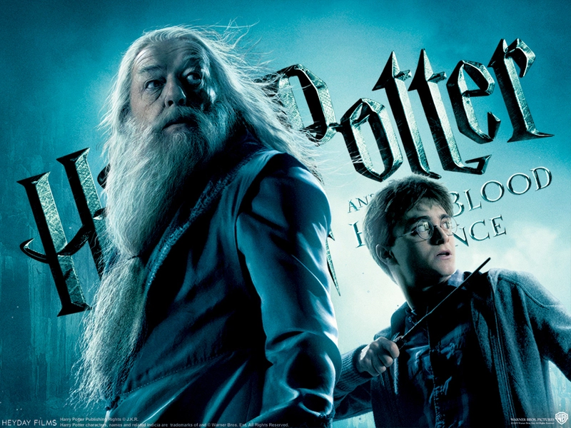 Dumbledore and Harry Potter Wallpaper