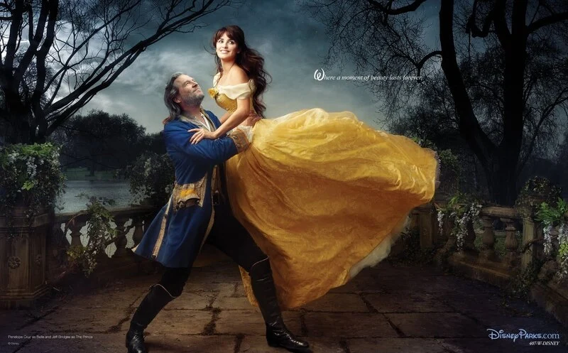 Penelope Cruz & Jeff Bridges now starring in Beauty and the Beast. Where a moment of beauty lasts forever.