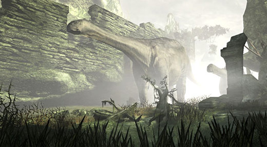 screenshot from the recent King Kong videogame