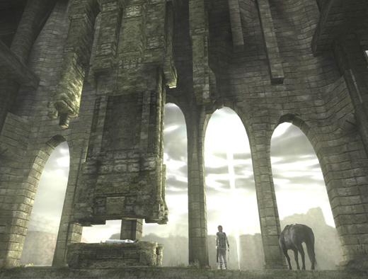 screenshot from Shadow of the Colossus