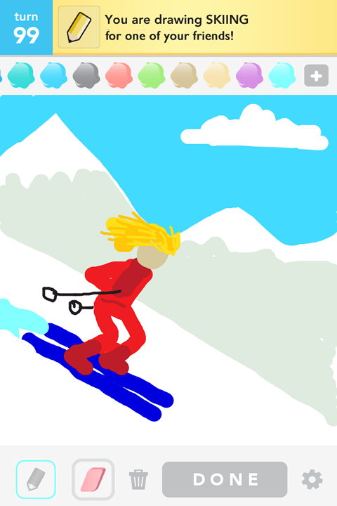 Skiing