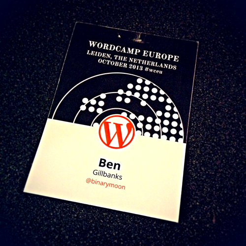 My Battered WordCamp EU Pass