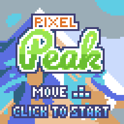 Pixel Peak Title Screen