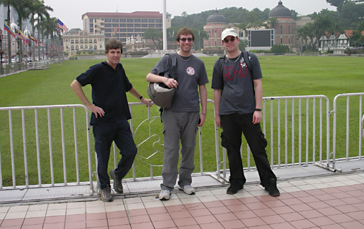 Left to right... my uncle Norman, me, and my brother Joe