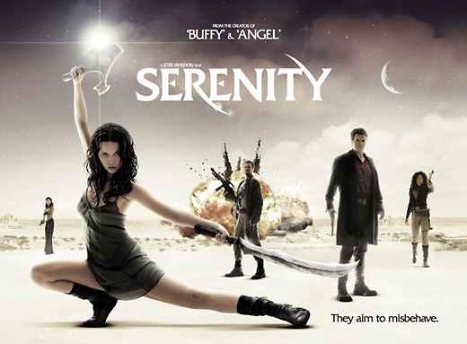 Serenity movie poster.